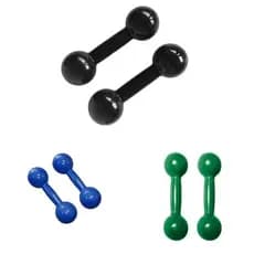 Kit Halteres Fisioterapia 0,5 kg + 1kg + 2kg (pares)