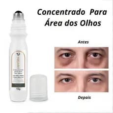 Creme Concentrado para Área dos Olhos Anti-Envelhecimento Rugas Olheiras Clareador Diminuir Bolsas