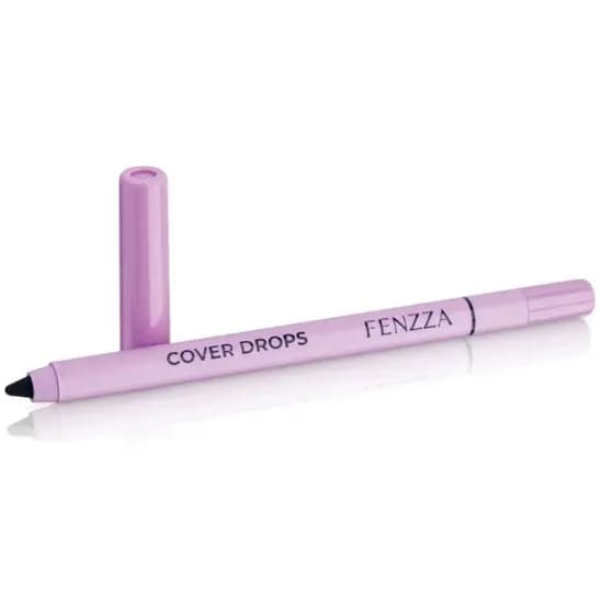 LAPIS DELINEADOR PARA OS OLHOS PRETO COVER DROPS FENZZA MAKE