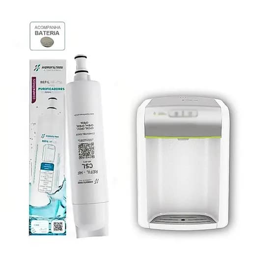 Refil Compatível Hidrofiltros  Purificador Filtro Consul CPB CPC