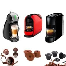 Cápsula café reutilizável Três corações/Dolce Gusto/Nespresso