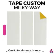 Tape Fingerboard Snow Importada Custom Especial Branca