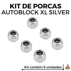 Kit Porcas Auto Block Fingerboard Custom Skate de Dedo