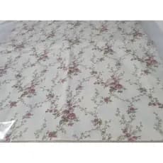 Tecido de Algodão Floral Rosê Rosa Antigo 1,50 Largura x 1m Comprimento 100% Algodão