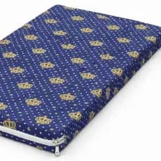 Capa para colchão de mini berço 90cm x 60cm com ziper estampado Capa em tecido para mini berço