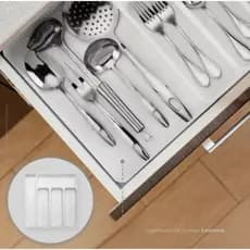 Organizador De Gavetas Porta Talheres Extensível Universal Arthi