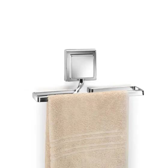 PORTA TOALHA ROSTO BARRA BANHEIRO LAVABO TOALHEIRO CROMADO