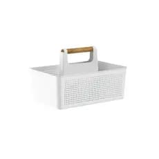 ORGANIZADOR MULTIUSO 8L ALÇA  BAMBU LAVANDERIA FLOW OU