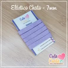 LILÁS - ELÁSTICO - 7mm - ARTESANATO E CADERNOS