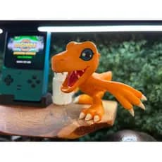 Boneco Agumon Digimon Adventure 15cm