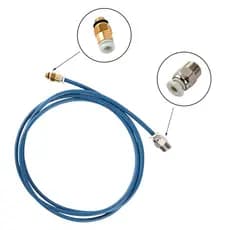 Tubo Ptfe Capricorn 1,75mm c/ Conectores - Pronta Entrega!