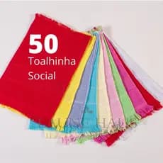 Kit 50 Toalhinhas Mão Social, Artesanato, Toalha Boca Atacado