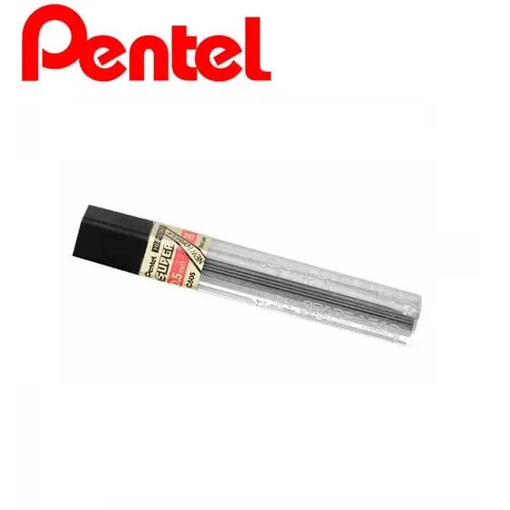 Grafite pentel 0,5 mm 2B Unidade