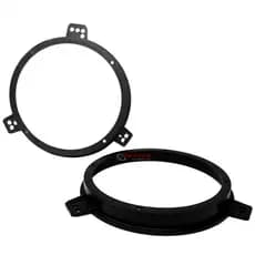 Par de aro adaptador para alto-falante automotivo Gol G5 de 2008 até 2012 porta dianteira