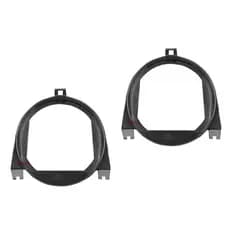 Aro Adaptador Alto Falante Corsa Hatch 1994 até 2012 Corsa Sedan 1995 até 2002 Par