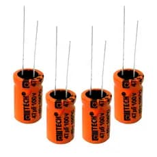Kit com 4 capacitores 47x100 para Driver e corneta