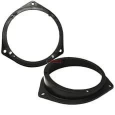 Par de aro adaptador para alto-falante automotivo Novo Palio Astra Zafira Punto Vectra Montana porta traseira