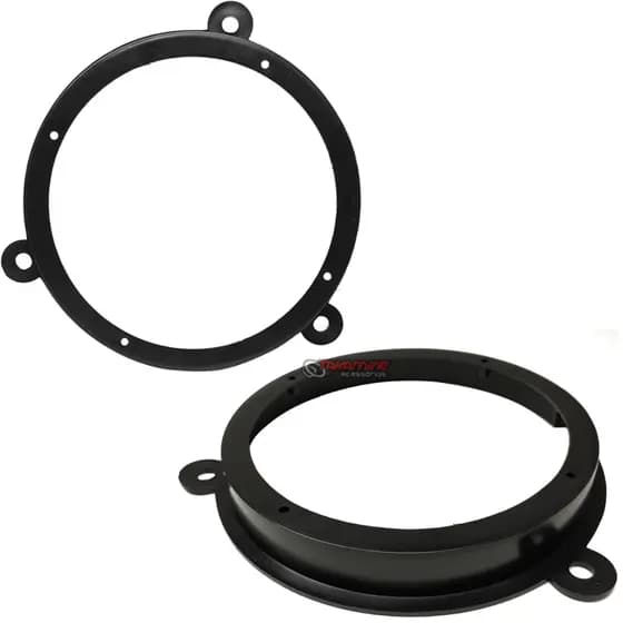 Par de aro adaptador para alto-falante 6" automotivo para March Livina Logan porta dianteira
