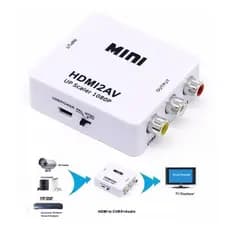 Conversor Hdmi Para 3 RCA. Sinal de auvio e video Digital para Analogico.