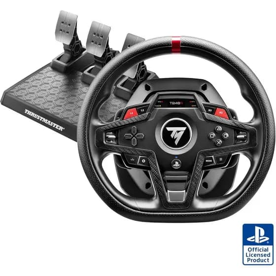 Thrustmaster T248R, 3.1 N⋅m Force Feedback Racing Wheel and Pedal Set (Compatible with PS5, PS4 and PC)