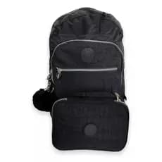 KIT MOCHILA ESCOLAR TACTEL + ESTOJO 100 PENS BOX BAÚ UNISSEX