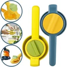 Espremedor Manual Com Rotação Giratório Para Suco De Fruta Laranja Limão Uso Fácil