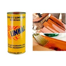 Oleo De Linhaça Impermeabilizante Madeira 900ml Linhal
