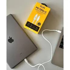 Cabo para Iphone Tipo C PD Turbo Carga Ultra Rápida Super Resistente 20W/3A
