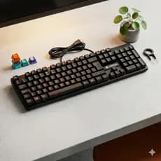 Teclado Computador Notebook USB Macio Confortável