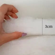 Manta Acrílica Perlon Grossa 6m Filtro Aquário Sump 1,4mx3cm