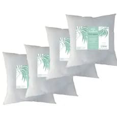 Kit 4 Recheios Almofada Luxo Máximo Preenchimento Fibra Silicone Refil Opções de Tamanho