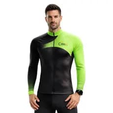 CAMISA CABANI SPRINT MANGA LONGA VERDE