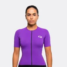 CAMISA CICLISMO SLIM ORQUIDEA FEMININA (MANGA CURTA)
