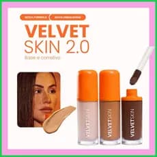 Base e Corretivo Velvet Skin Mari Maria Makeup |Alta Cobertura | 2.0 LANÇAMENTO