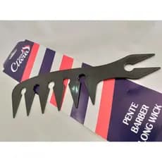 Pente para Corte Blindado Masculino para barbeiro e barbearias pente para marcação do topete long wick e short wick