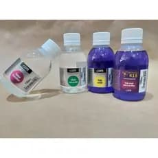 Bases de vidro grande para manicures Cora / Base 100ml / Top -coat / Óleo secante / Extra brilho / Secante mais rápido do mundo