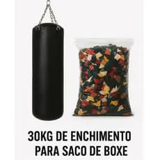 30KG Enchimento Para Saco de Pancada Enchimento Saco de Boxe 1,20 Retalhos de Tecidos 30 KG *APENAS O ENCHIMENTO*