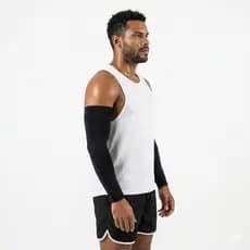 Kit 2 Pares de Mangote/Manguito Com Proteção Solar FPS50 Ciclismo Corrida Caminhada Motoboy Uber