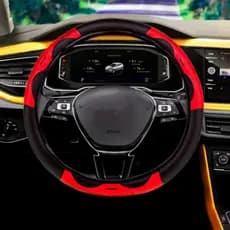 Capa De Volante Vermelha a Melhor Do Mercado Mais Linda e Perfeita