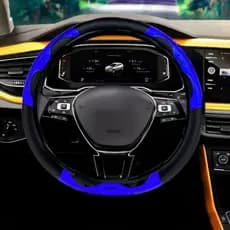 Capa De Volante Azul - Capa Premium - Alta fixação