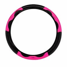 Capa de Volante De Carro - Cor Rosa Vibrante - Alta Qualidade