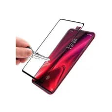 Película Tela Toda Mi 9T / Mi 9T Pro Vidro 3D Película Frontal Xiaomi Full Cover + Kit Aplicação