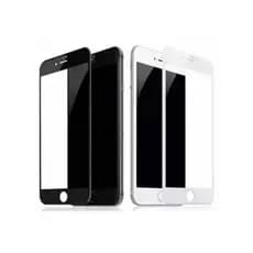 Película Tela Toda Iphone 7 / Iphone 8 Vidro 3D Película Frontal Full Cover + Kit Aplicação