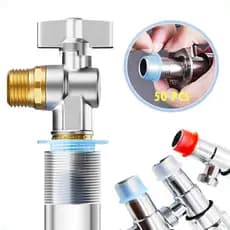 Veda Rosca de Silicone 10/20/50 Peças Vedante para Torneira ½ 3/4 Kit Anel Vedação Anti Vazamento