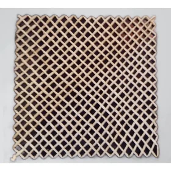Sousplast retangular palha de milho 28x28 jogo americano