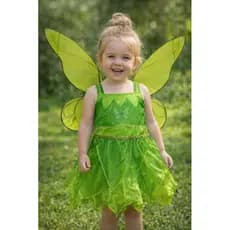 vestido fantasia Sininho tinkerbell infantil