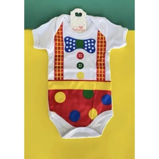 Body bebês palhaço Mesversário