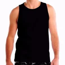 CAMISA REGATA TECIDO CONFORTÁVEL POLIÉSTER VERÃO