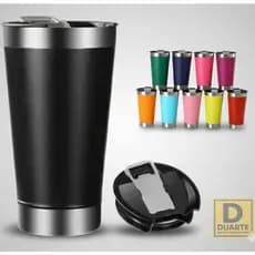 Kit 10 a 50 Copo Térmico Inox 473ml Personalizado a Laser – Brinde Corporativo, Presente, Logo ou Nome Gravado