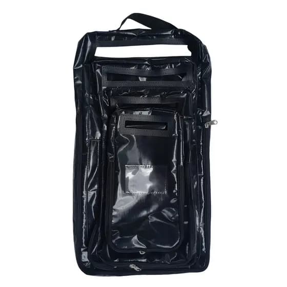 3 Unidades Dispensador de Sacolas 4 Tamanhos Praticidade e Organização para seu Negócio